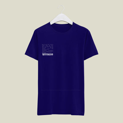 Witness T-Shirt (Blue)